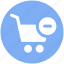 cart, delete, e-commerce, remove, remove cart, shopping 