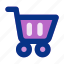 trolley, basket, online, shopping, shop, business, management 