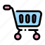 shopping cart, ecommerce, trolley, shop 