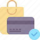 shopping, bag, payment, credit, card, shop
