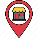 store location, location, map, location-pin, location-marker