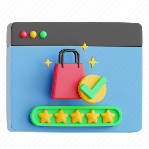 Rating, 3d icon, 3d illustration, 3d render, stars, review, feedback 3D illustration - Download on Iconfinder