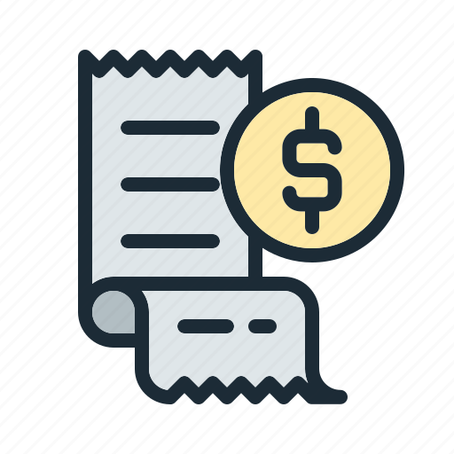Bill, bills, invoice, payment, finance, dollar, ecommerce icon - Download on Iconfinder