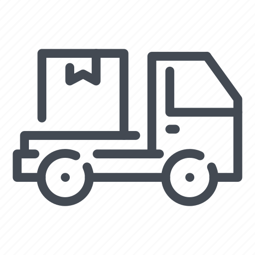 Car, vehicle, delivery, transportation, shipping, package, box icon - Download on Iconfinder