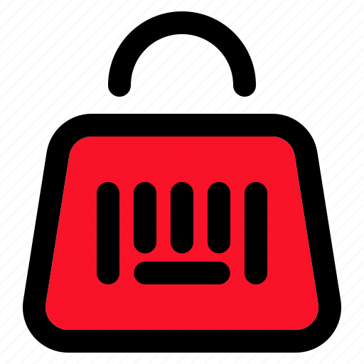 Scan, bag, tote, retailer, barcode icon - Download on Iconfinder