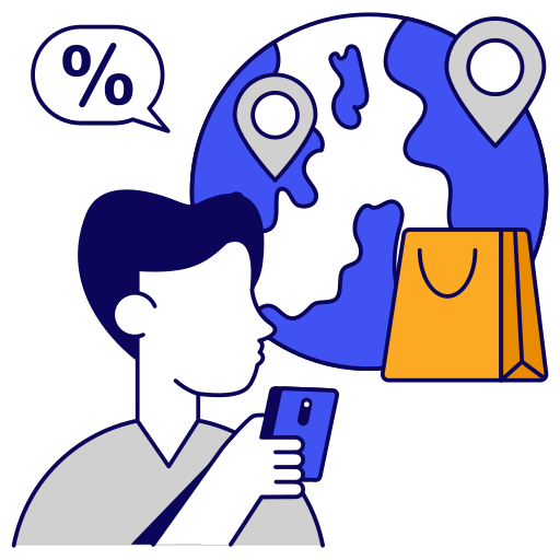 Global, shopping, worldwide, purchase, commerce, bag icon - Download on Iconfinder