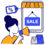 mobile, shopping, sale, eshopping, ecommerce, online, buy 