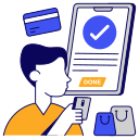 order, selected, confirmed, done, online, shopping, eshopping