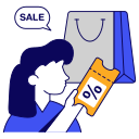 shopping, discount, sale, bag, commerce