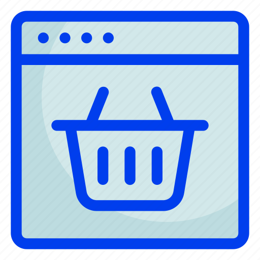Online, shopping, website, basket, ecommerce icon - Download on Iconfinder