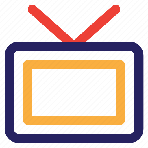 Electronic, television, tv, screen, antena icon - Download on Iconfinder