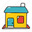ecommerce, house, home, store, shop, building 