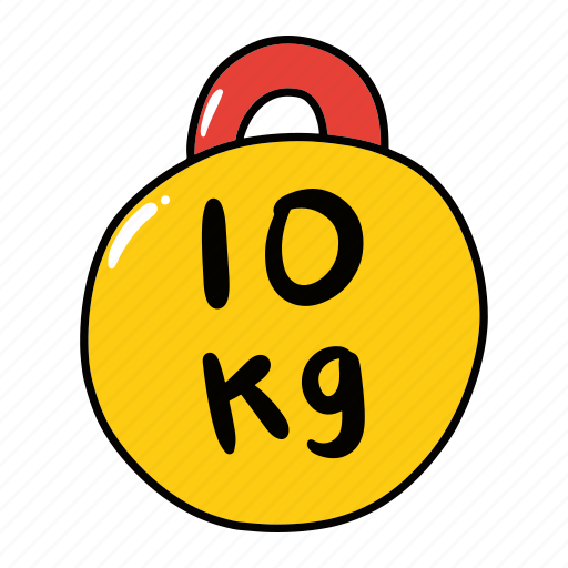 Weight, kg, measure, kilogram, weight tool icon - Download on Iconfinder