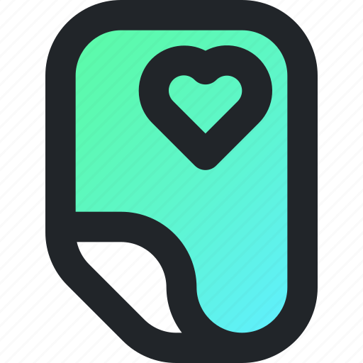Ecommerce, whistlist, list, heart, favorite, love, like icon - Download on Iconfinder