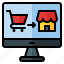 ecommerce, online, shopping, internet, retail, web, store, digital, commerce 