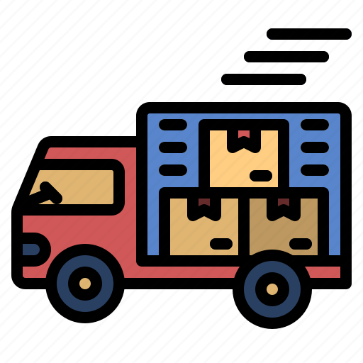 Ecommerce, deliverytruck, shipping, transport, transportation, vehicle, logistic icon - Download on Iconfinder