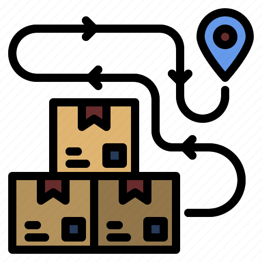 Ecommerce, tracking, delivery, shipping, package, location, shopping icon - Download on Iconfinder