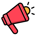 announce, shout, communication, marketing, megaphone, promotion, advertisement