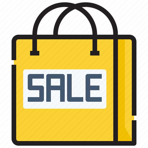 Ecommerce, bag, discount, sale, shopping icon - Download on Iconfinder