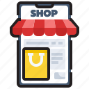 ecommerce, delivery, mobile, shop, store, smartphone, online 