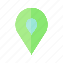 pin, location, map, gps