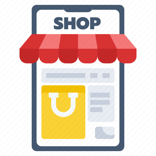 Ecommerce, delivery, mobile, shop, store, smartphone, shopping icon - Download on Iconfinder
