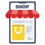 ecommerce, delivery, mobile, shop, store, smartphone, shopping 