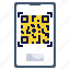 ecommerce, mobile, smartphone, scan, qr code, device, online 