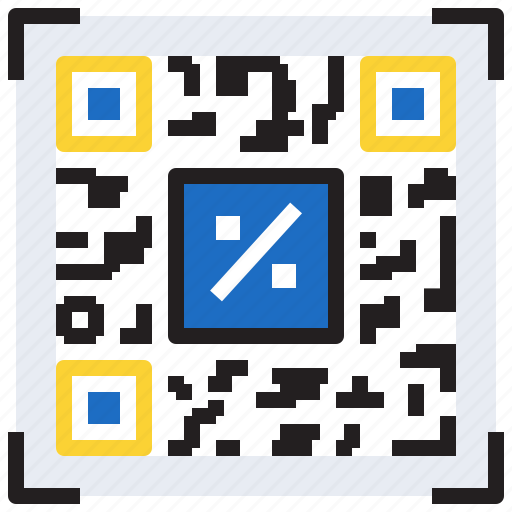 Ecommerce, sale, percentage, qr code, scan, discount icon - Download on Iconfinder