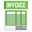 invoice, bills, receipt, validating, ticket, files 