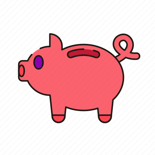 Piggy bank, ecommerce, bank, saving, piggy icon - Download on Iconfinder