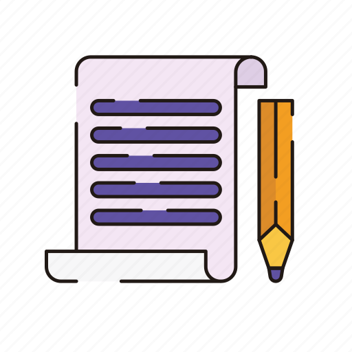 Pen, ecommerce, shopping list, write, list, checklist icon - Download on Iconfinder