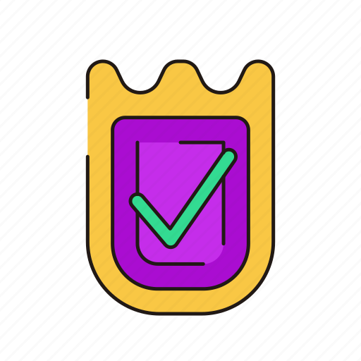 Ecommerce, approve, online, badge icon - Download on Iconfinder