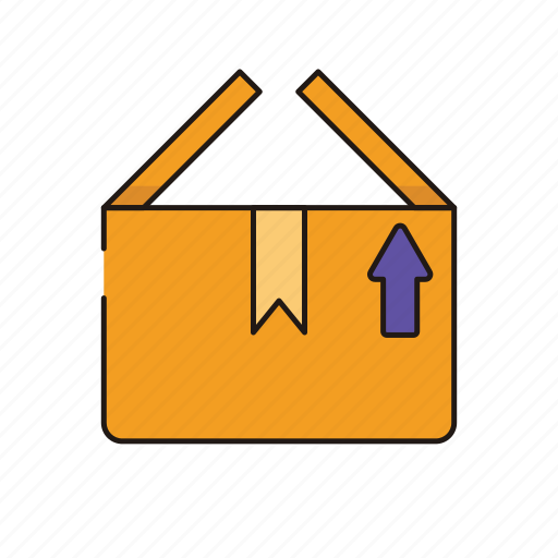 Ecommerce, delivery, package, shipping, box, open box icon - Download on Iconfinder