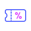ticket, discount 