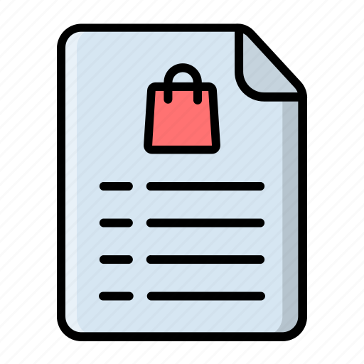Checklist, list, paper, shopping list icon - Download on Iconfinder