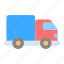 delivery, package, shipping, truck 