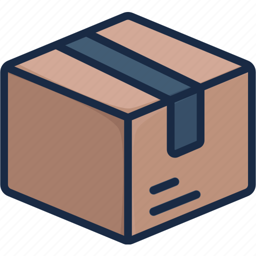Delivery box, delivery, box, package, parcel, carton, commerce icon - Download on Iconfinder