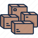 delivery boxes, package, box, carton, carton box, parcel, delivery, shopping