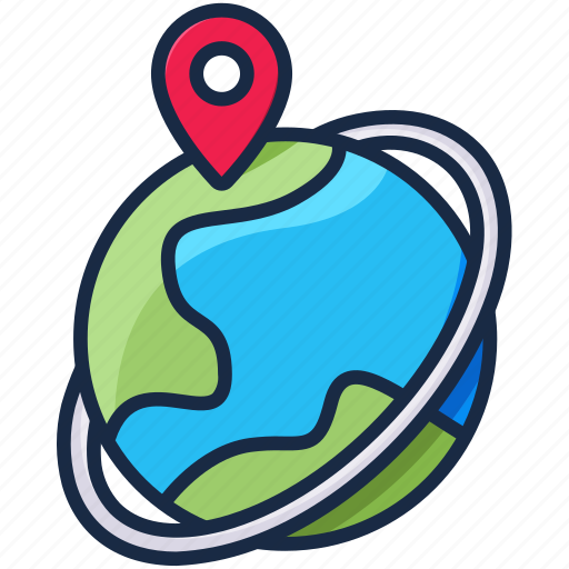 Global shipping, map pointer, location, world wide shoppig, shipping and delivery, ecommerce, commerce icon - Download on Iconfinder
