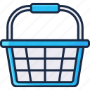 shopping basket, basket, shopping, cart, supermarket, ecommerce, commerce, online shopping, market, store