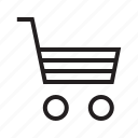 buy, cart, ecommerce, outline, product, sale, shopping 