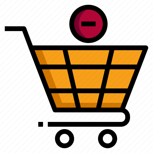 Remove shopping cart, delete, cancel, close, ecommerce, shop, shopping online icon - Download on Iconfinder