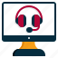 call center, contact us, headphones, service, support, online shopping 