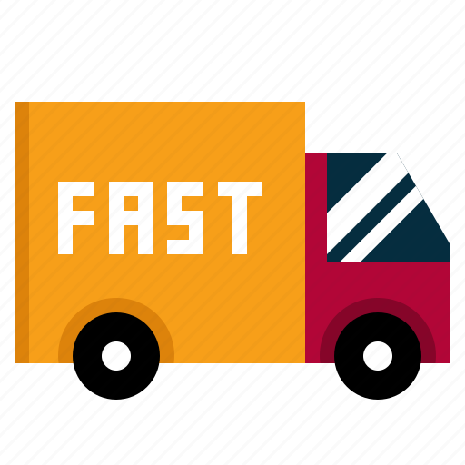 Fast delivery, shipping, transport, transportation, travel, car, logistics icon - Download on Iconfinder