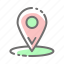 navigation, location, gps, e commerce, map, pin, sign