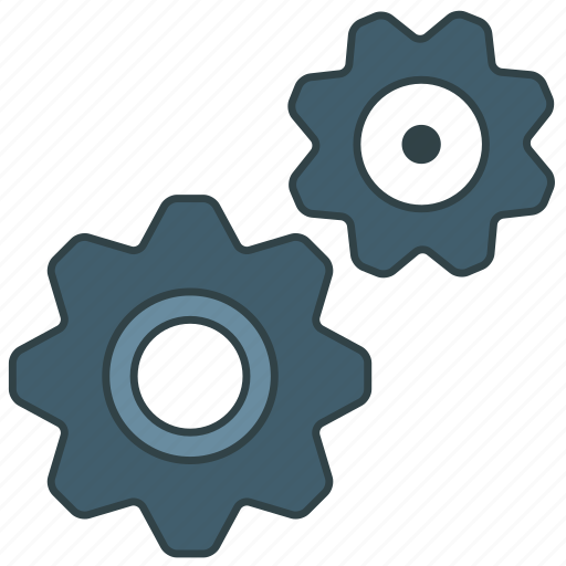 Cogs, gear, gears icon - Download on Iconfinder