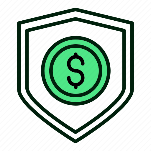 Security, money, bank, currency, shield icon - Download on Iconfinder