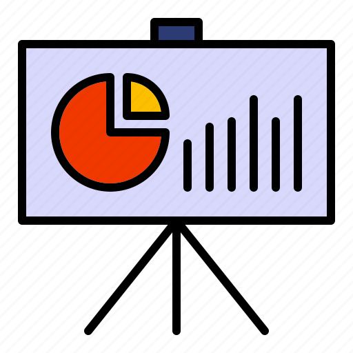 Presentation, chart, data, analysis icon - Download on Iconfinder