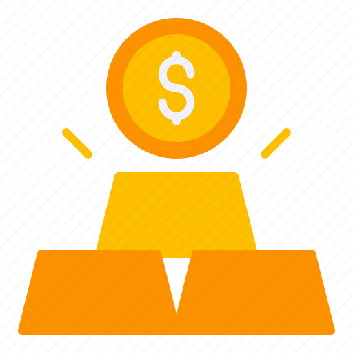 Gold, money, dollar, currency icon - Download on Iconfinder